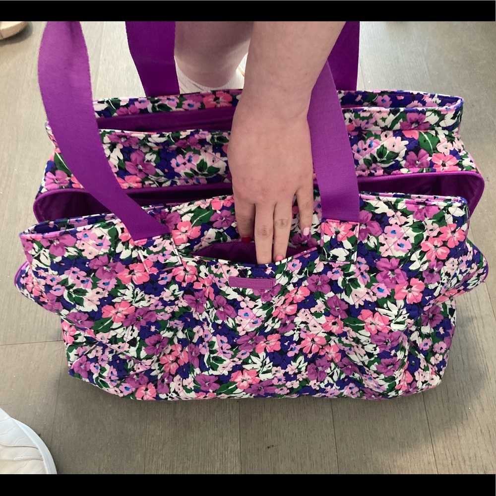 Vera Bradley Triple Compartment Large Travel Bag